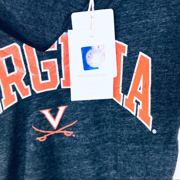 Virginia Cavaliers women’s V neck T-Shirt Size Sm - Picture 5 of 7